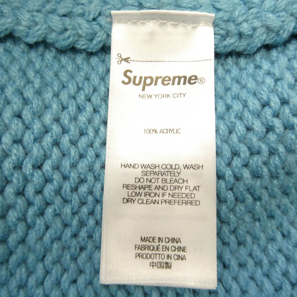 Supreme シュプリーム 24SS Stars Sweater スターデザイン ニット セーター ブルー系 S【中古】