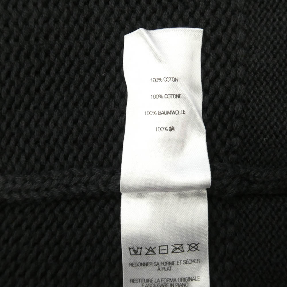 Supreme シュプリーム 23SS Small Box Stripe Sweater スモールボックスロゴ ストライプ ニット セーター ブラック系 M【中古】