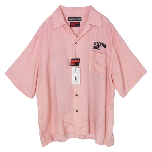 WACKO MARIA ワコマリア 24SS RD-WM-HI01 RESERVOIR DOGS HAWAIIAN SHIRT レザボアドッグス ハワイアン 半袖シャツ ピンク系 XXL【美品】【中古】
