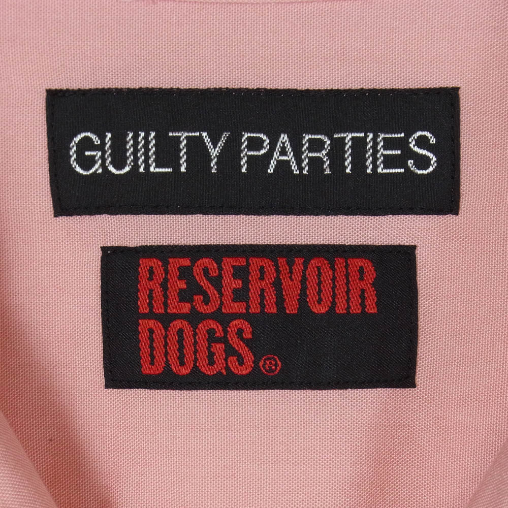 WACKO MARIA ワコマリア 24SS RD-WM-HI01 RESERVOIR DOGS HAWAIIAN SHIRT レザボアドッグス ハワイアン 半袖シャツ ピンク系 XXL【美品】【中古】
