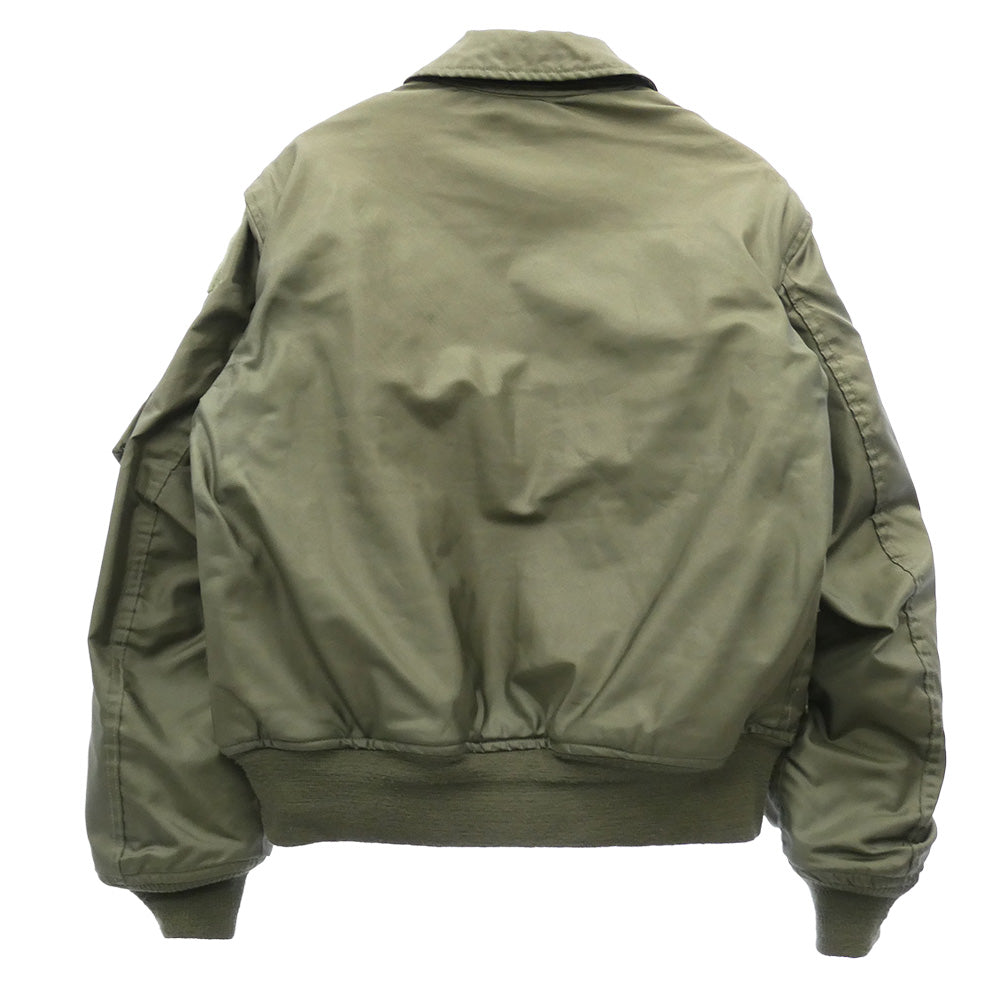 ヴィンテージ DLA100-92-C-0476 90s 92年製 US ARMY 米軍実物 CWU-45/P フライト ジャケット Isratex社 カーキ系 M【中古】