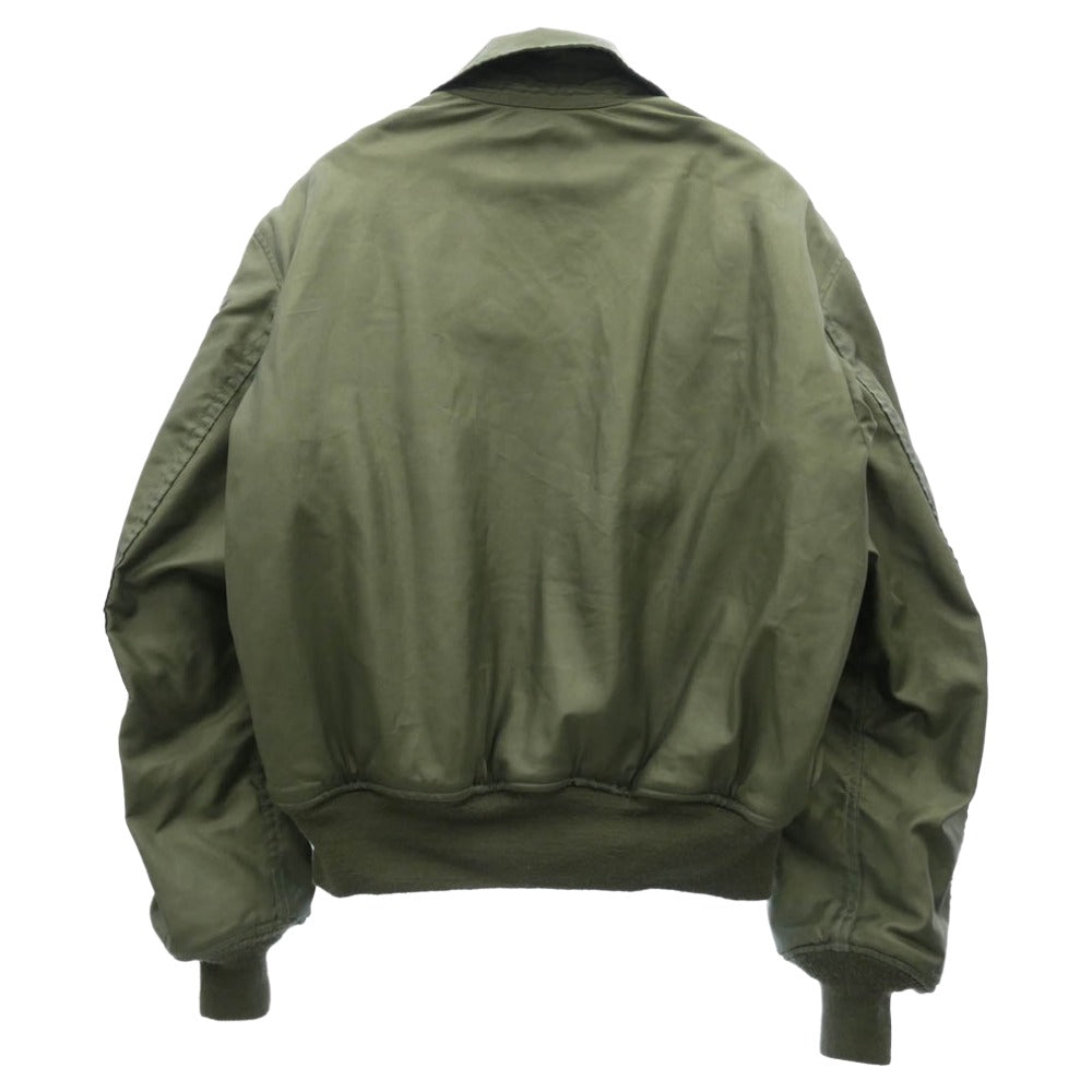 ヴィンテージ SP0100-00-D-4030 00s 00年製 US ARMY 米軍実物 CWU-45/P フライト ジャケット PROPPER社 モスグリーン系 L【中古】