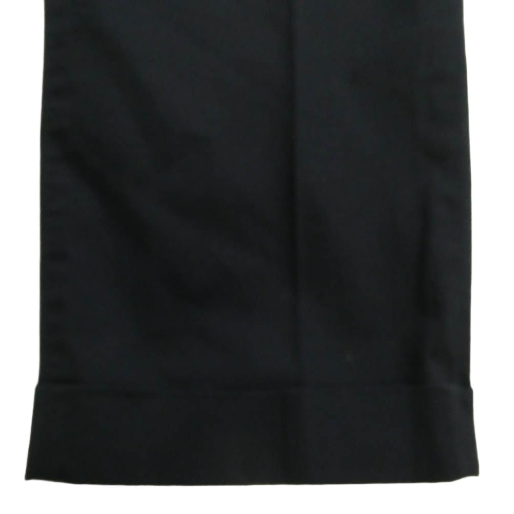 SOPHNET. ソフネット 14AW SOPH-145089 ANKLE CUT PANT シンチバック アンクル カット テーパード パンツ ネイビー系 L【中古】