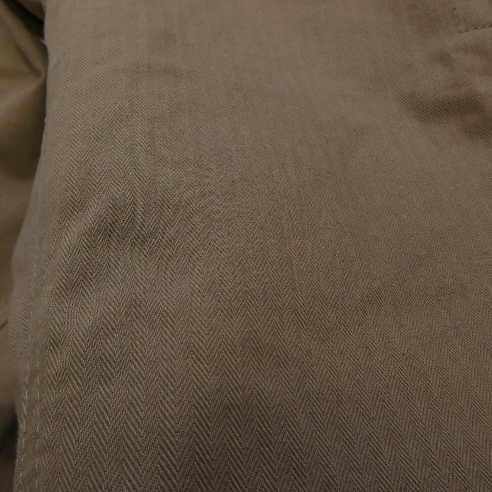 SOPHNET. ソフネット SOPH-50045 ヘリンボーン ミリタリー カーゴパンツ ライトブラウン系 L【中古】