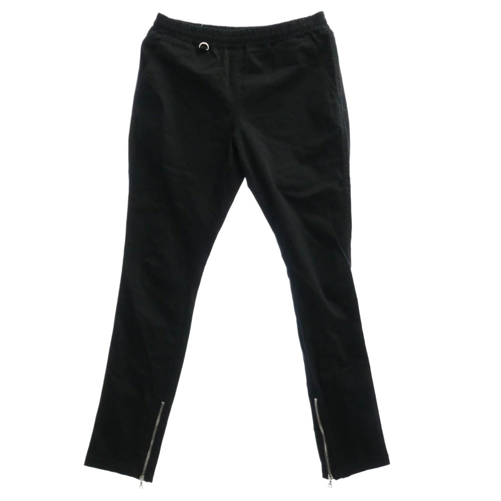 SOPHNET. ソフネット 17SS SOPH-170034 Hem Zip Slim Pants 裾ジップ スリム イージー パンツ ブラック系 M【中古】