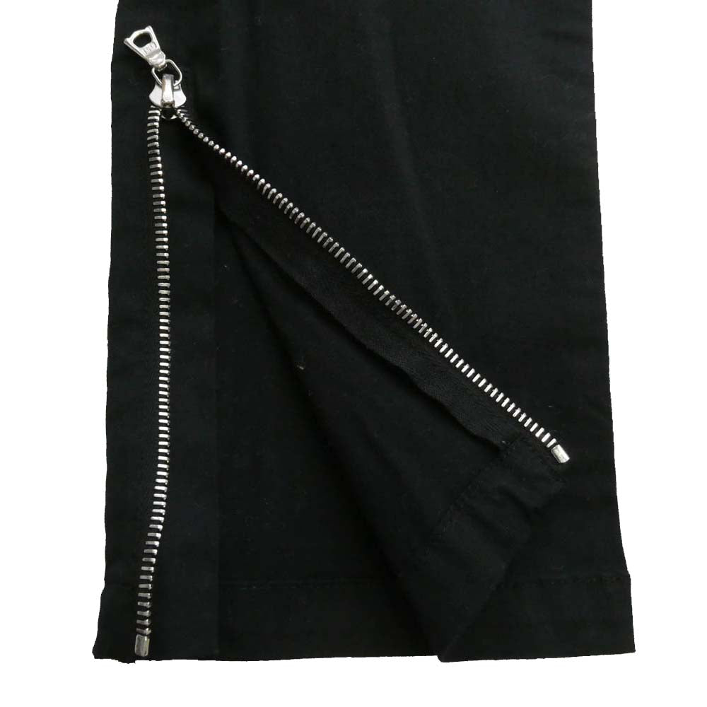 SOPHNET. ソフネット 17SS SOPH-170034 Hem Zip Slim Pants 裾ジップ スリム イージー パンツ ブラック系 M【中古】