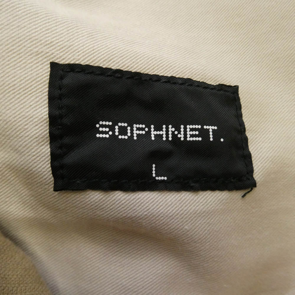 SOPHNET. ソフネット SOPH-56073 コーデュロイ ペインター パンツ ベージュ系 L【中古】
