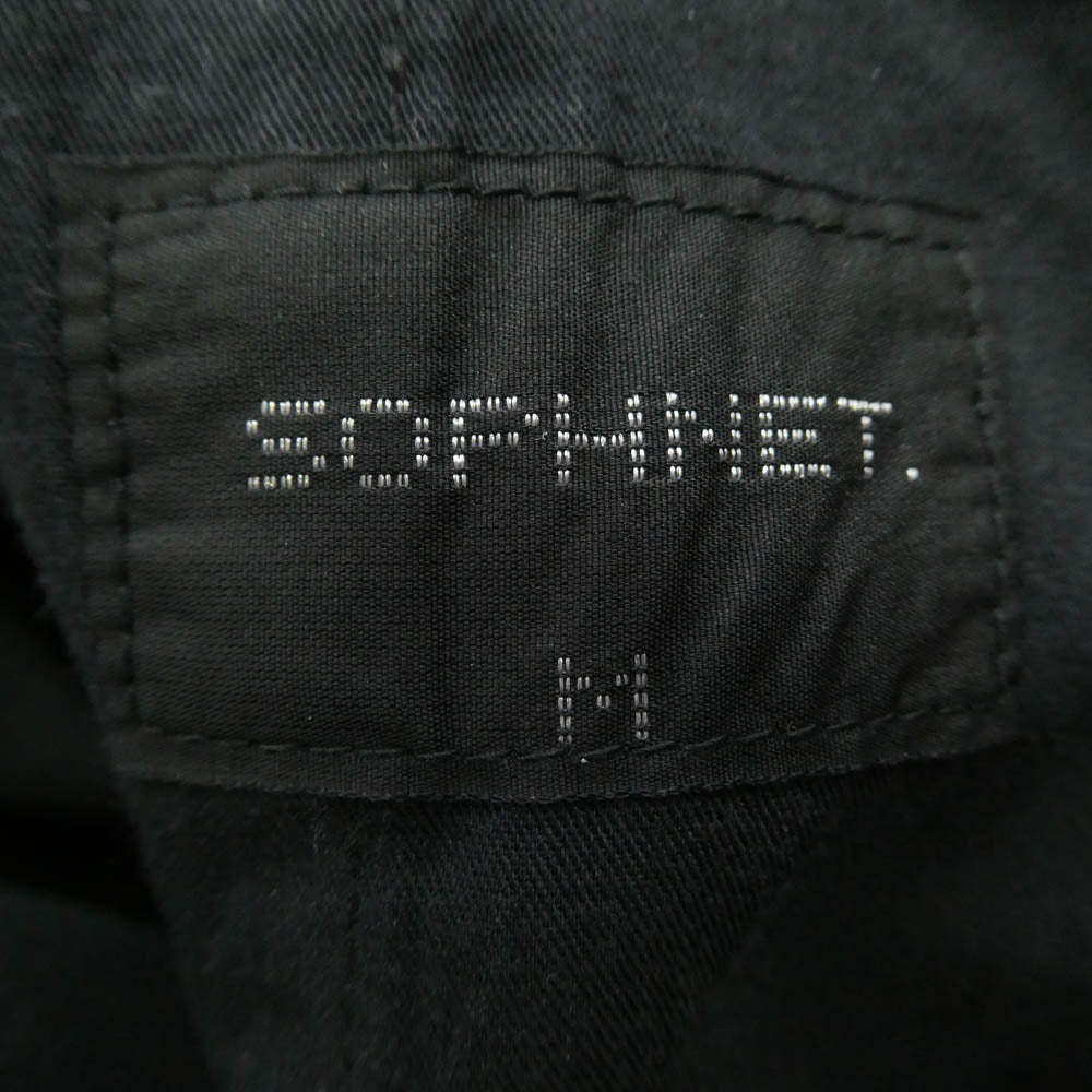 SOPHNET. ソフネット 18SS SOPH-180056 STRETCH COTTON SLACKS ストレッチ コットン スラックス ブラック系 M【中古】