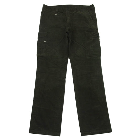 SOPHNET. ソフネット SOPH-89020 コーデュロイ カーゴ パンツ コットン 日本製 ダークグリーン系 L【中古】