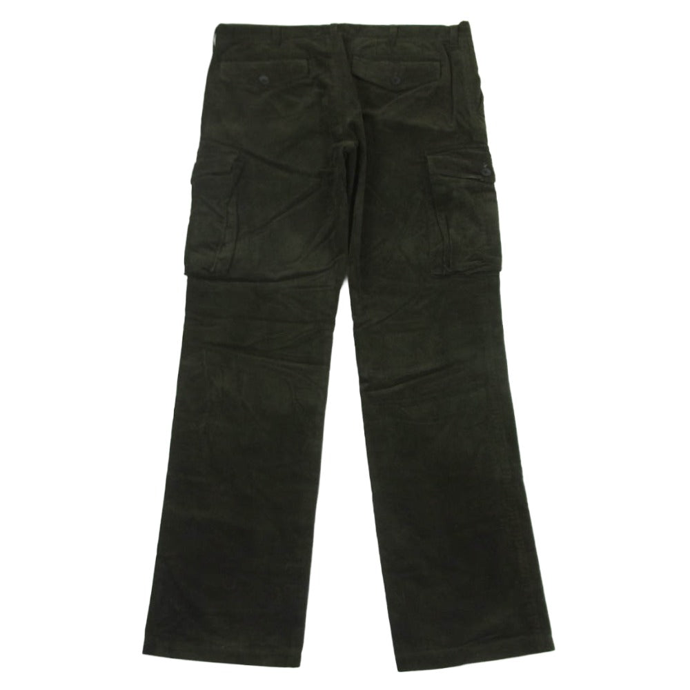 SOPHNET. ソフネット SOPH-89020 コーデュロイ カーゴ パンツ コットン 日本製 ダークグリーン系 L【中古】