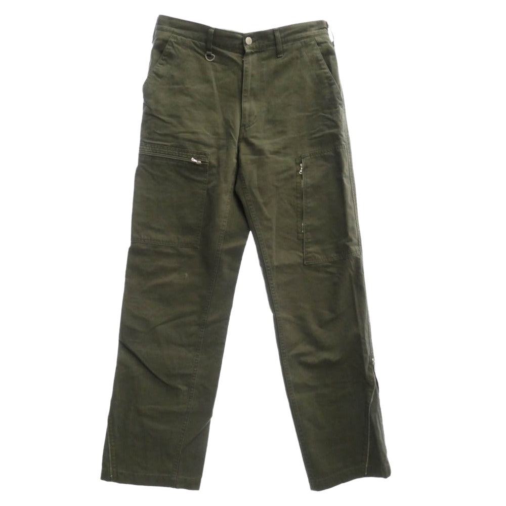 SOPHNET. ソフネット SOPH-34049 ririジップ 裾ジップ カーゴパンツ ブラウン系 M【中古】