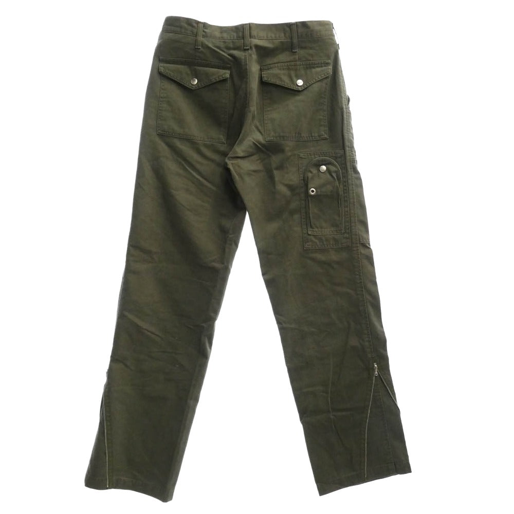 SOPHNET. ソフネット SOPH-34049 ririジップ 裾ジップ カーゴパンツ ブラウン系 M【中古】
