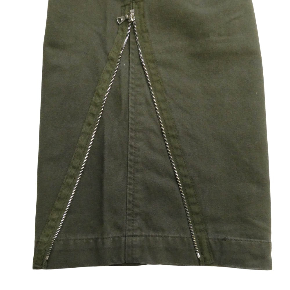 SOPHNET. ソフネット SOPH-34049 ririジップ 裾ジップ カーゴパンツ ブラウン系 M【中古】