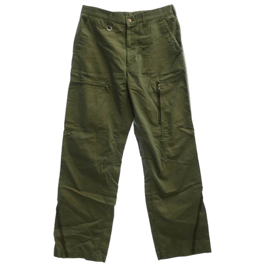 SOPHNET. ソフネット SOPH-45034 玉虫色 ririジップ 裾ジップ カーゴパンツ グリーン系 M【中古】