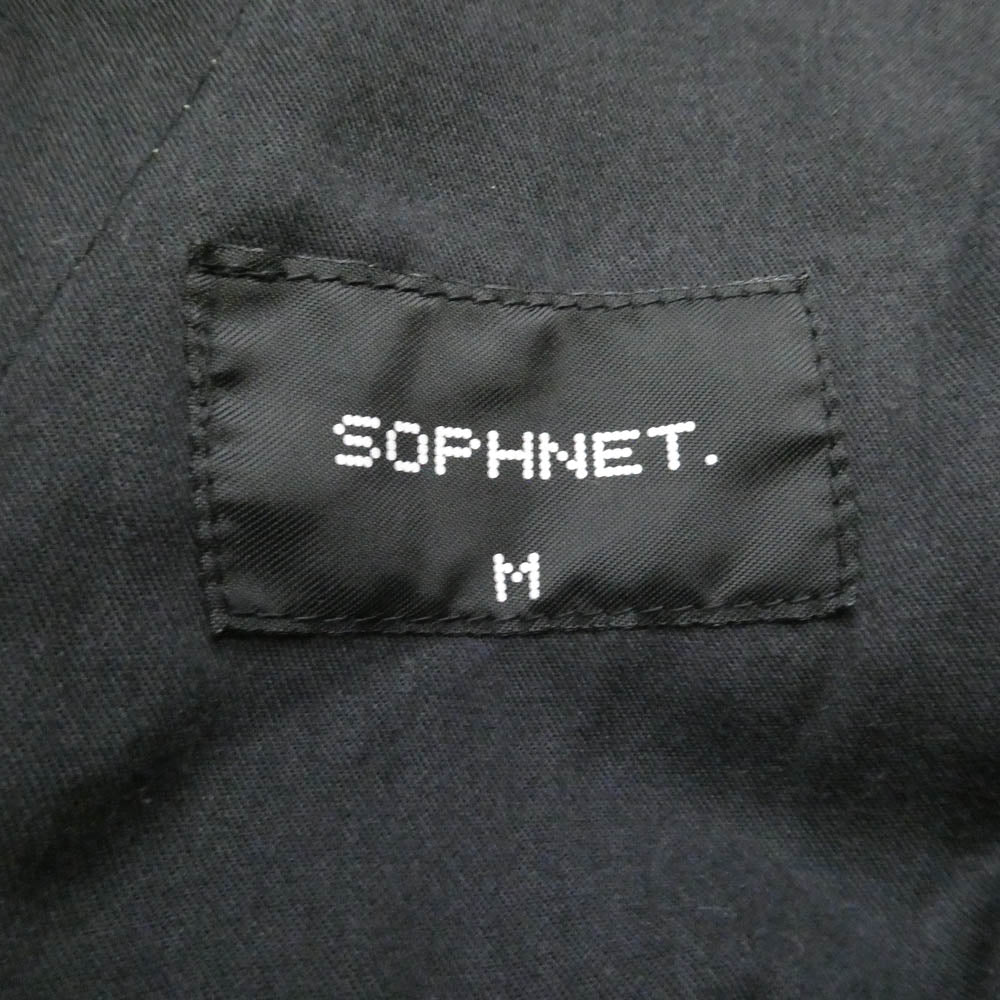 SOPHNET. ソフネット SOPH-45034 玉虫色 ririジップ 裾ジップ カーゴパンツ グリーン系 M【中古】