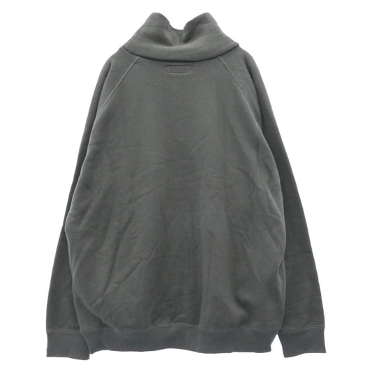 GRAPHPAPER グラフペーパー LOOPWHEELER ループウィラー 23AW GU233-70264B x LOOPWHEELER ループウィラー High Neck Sweat ハイネック スウェット トレーナー ダークグレー系 1【中古】