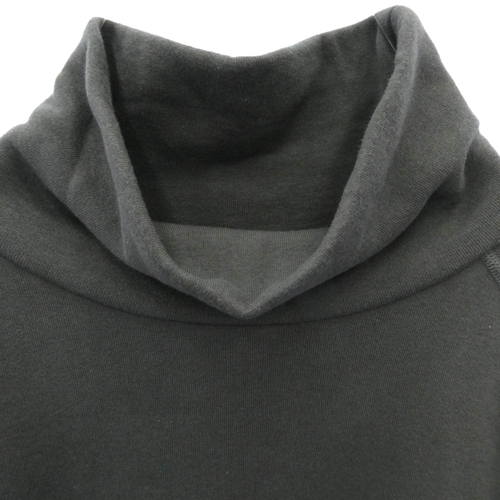 GRAPHPAPER グラフペーパー LOOPWHEELER ループウィラー 23AW GU233-70264B x LOOPWHEELER ループウィラー High Neck Sweat ハイネック スウェット トレーナー ダークグレー系 1【中古】