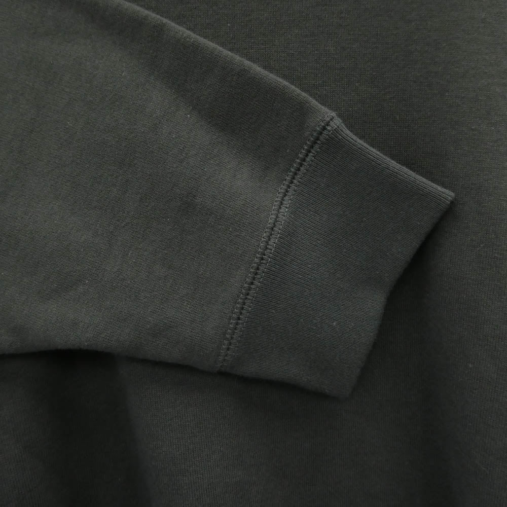GRAPHPAPER グラフペーパー LOOPWHEELER ループウィラー 23AW GU233-70264B x LOOPWHEELER ループウィラー High Neck Sweat ハイネック スウェット トレーナー ダークグレー系 1【中古】
