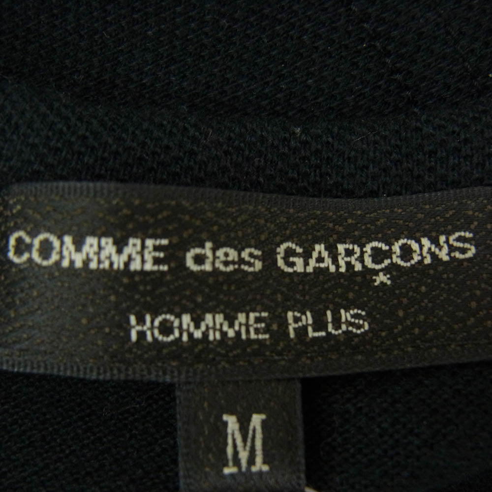 COMME des GARCONS HOMME PLUS コムデギャルソンオムプリュス 05AW PP-T037 x The Rolling Stones ローリング・ストーンズ リップ&タン 発泡プリント 鹿の子 半袖 Tシャツ ブラック系 M【中古】