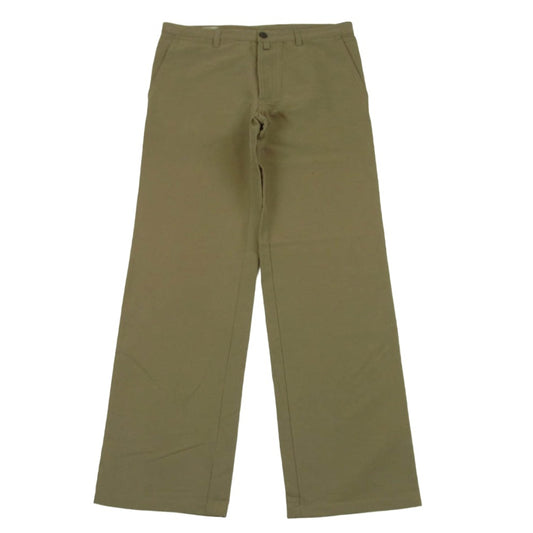 DRIES VAN NOTEN ドリスヴァンノッテン 3351-1749 POEM 8043 ライカ期 コットン トラウザー パンツ ベージュ系 48【中古】