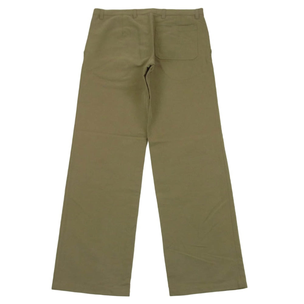 DRIES VAN NOTEN ドリスヴァンノッテン 3351-1749 POEM 8043 ライカ期 コットン トラウザー パンツ ベージュ系 48【中古】