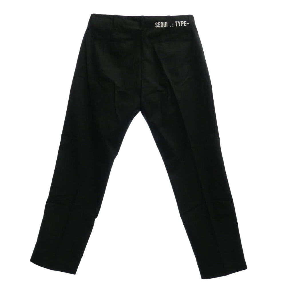 SEQUEL シークエル TYPE-F チノパンツ ブラック系 L【中古】