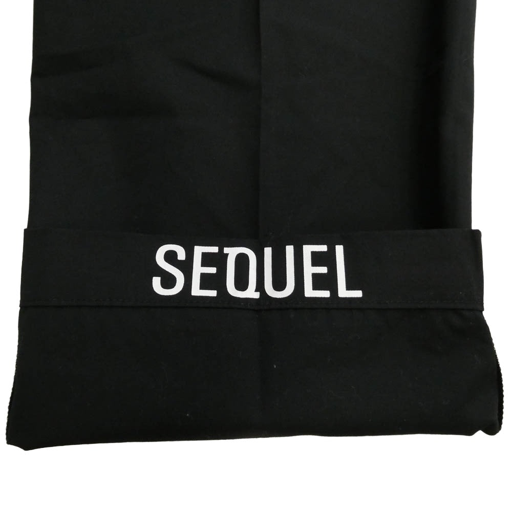 SEQUEL シークエル TYPE-F チノパンツ ブラック系 L【中古】