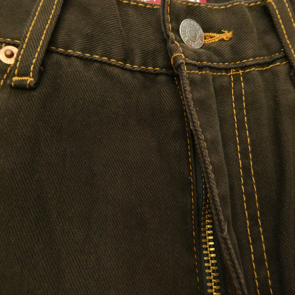 JUNYA WATANABE COMME des GARCONS MAN ジュンヤワタナベコムデギャルソンマン Levi's リーバイス 03AW WK-P002 x Levi's リーバイス AD2003 ジーンズ デニムパンツ ブラウン系 S【中古】