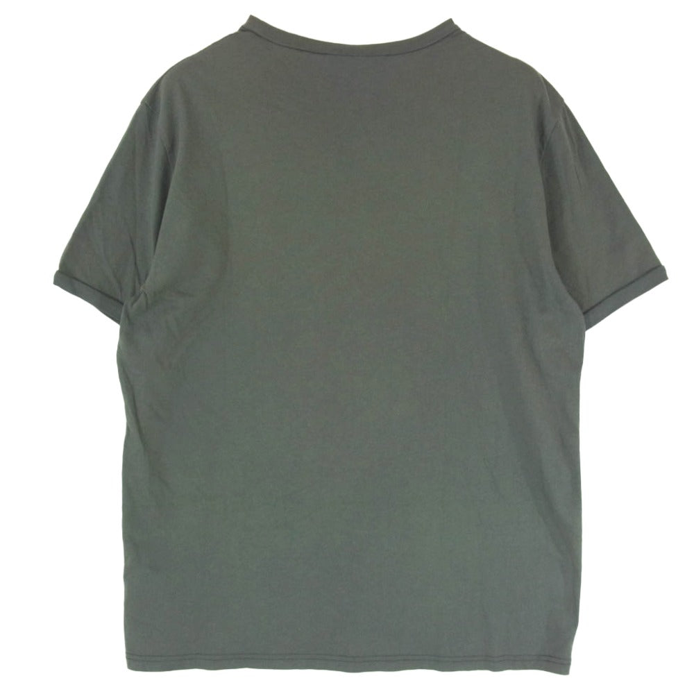 Vivienne Westwood ヴィヴィアンウエストウッド S25GC0398 S22634 Don't get killed オーブ ロゴ 刺繍 半袖 クルーネック Tシャツ カットソー グレー系 XS【中古】