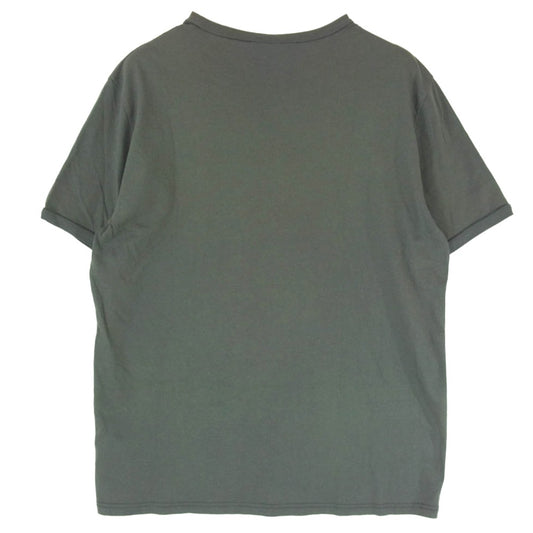 Vivienne Westwood ヴィヴィアンウエストウッド S25GC0398 S22634 Don't get killed オーブ ロゴ 刺繍 半袖 クルーネック Tシャツ カットソー グレー系 XS【中古】