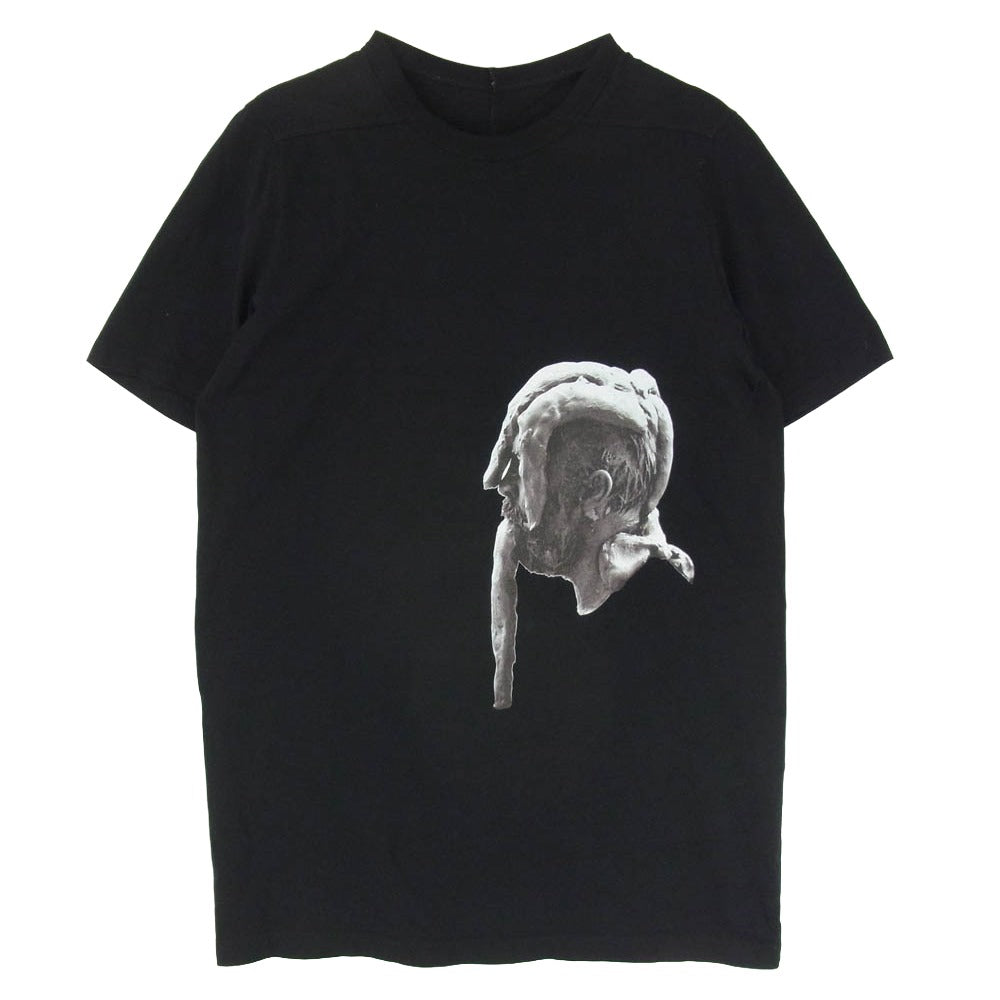 Rick Owens リックオウエンス 20SS RR20S7264-RNEP11 Drkshdw Houseago Print Level Tee トーマスハウセゴ プリント 半袖 レベルTシャツ ブラック系 M【中古】