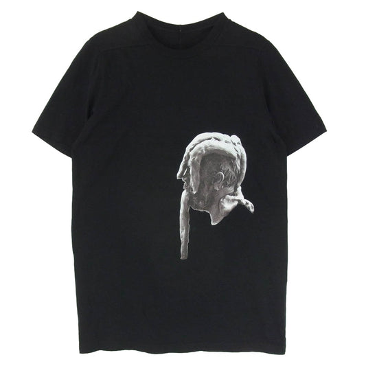 Rick Owens リックオウエンス 20SS RR20S7264-RNEP11 Drkshdw Houseago Print Level Tee トーマスハウセゴ プリント 半袖 レベルTシャツ ブラック系 M【中古】