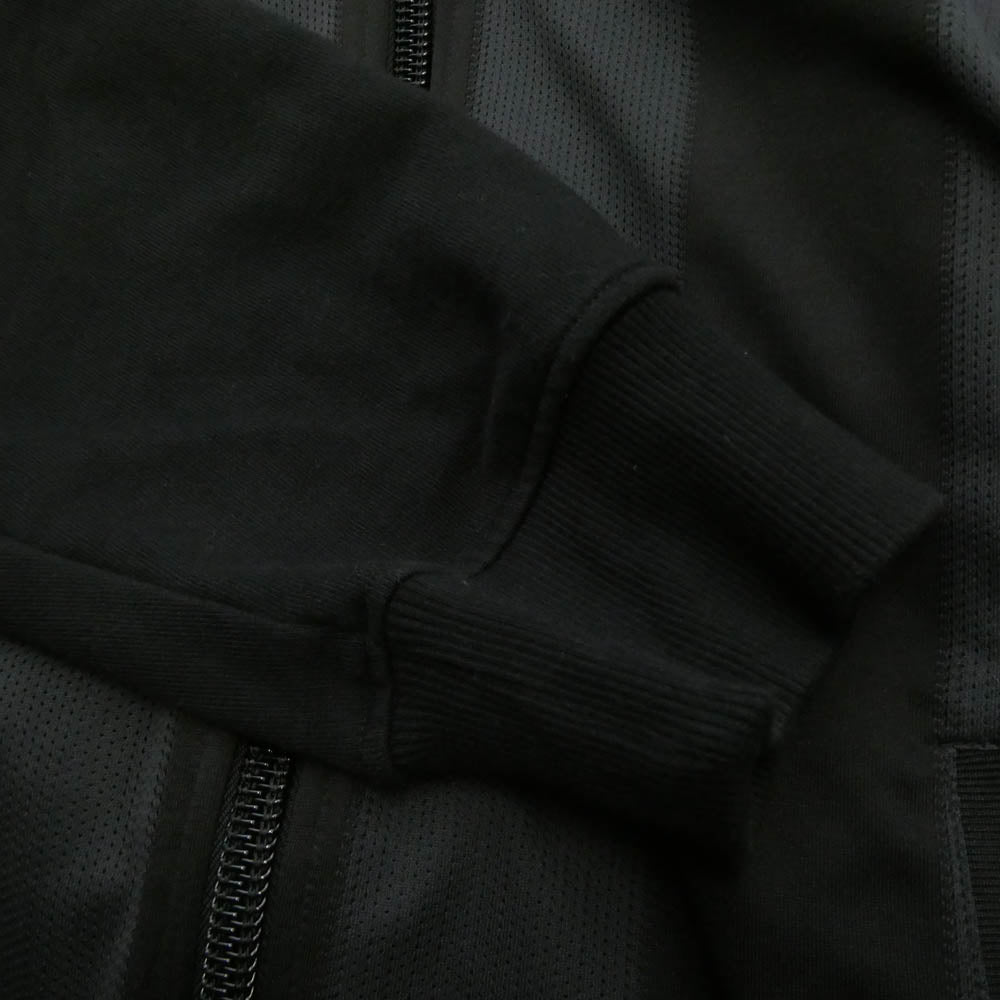 Alexander Wang アレキサンダーワン 19SS × Adidas Wangbody hood レイヤード ジップアップ パーカー フーディー ブラック系 XS【中古】