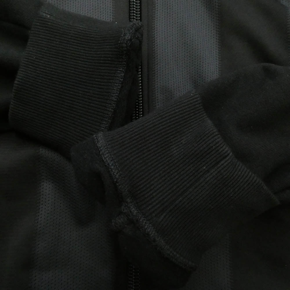 Alexander Wang アレキサンダーワン 19SS × Adidas Wangbody hood レイヤード ジップアップ パーカー フーディー ブラック系 XS【中古】