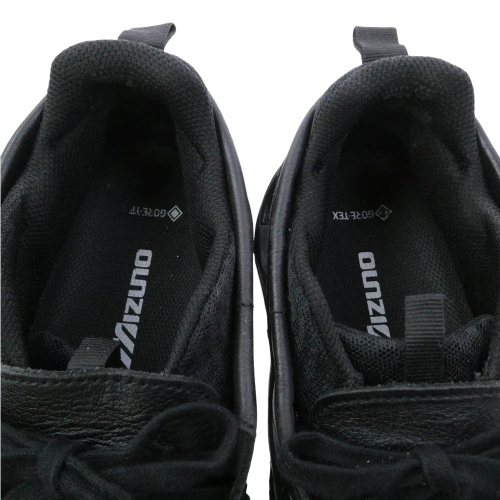 Mizuno ミズノ D1GD240601 Wave Prophecy Moc GORE-TEX ウェーブ プロフェシー モック ゴアテックス スニーカー ブラック系 25.5cm【中古】