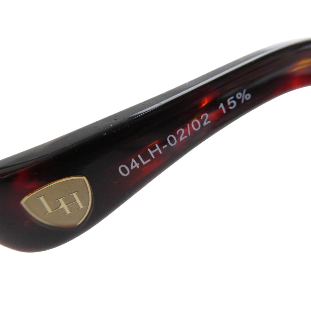 LION HEART ライオンハート 04LH-02/02 マーブル サングラス ブラウン系 63□15-122【中古】