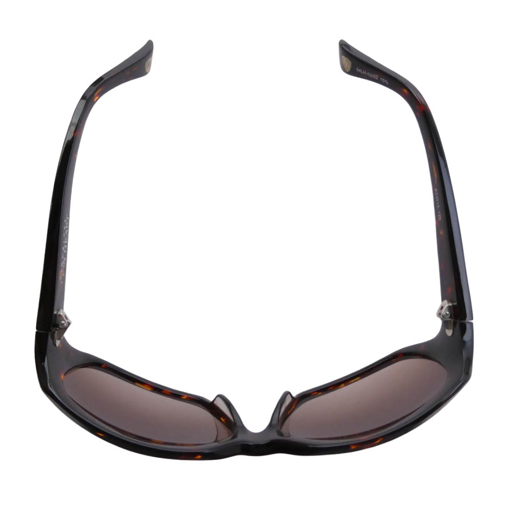 LION HEART ライオンハート 04LH-02/02 マーブル サングラス ブラウン系 63□15-122【中古】