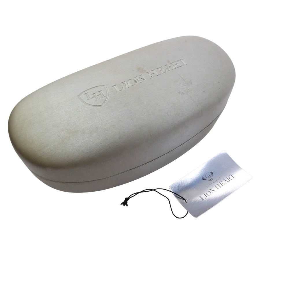 LION HEART ライオンハート 04LH-02/02 マーブル サングラス ブラウン系 63□15-122【中古】