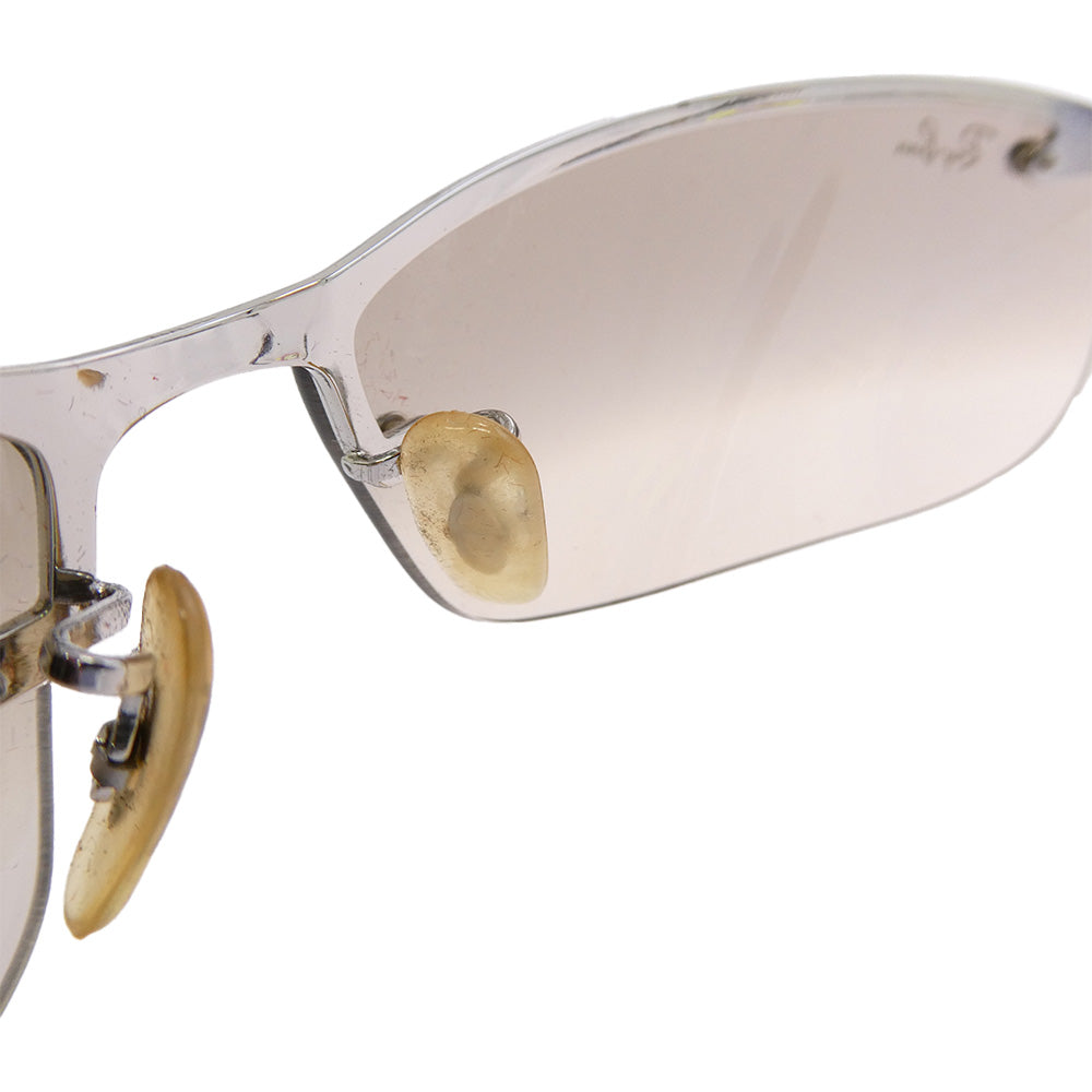 Ray-Ban レイバン RB3186 サングラス 眼鏡 アイウエア シルバー系 グレー系 63□15　125【中古】