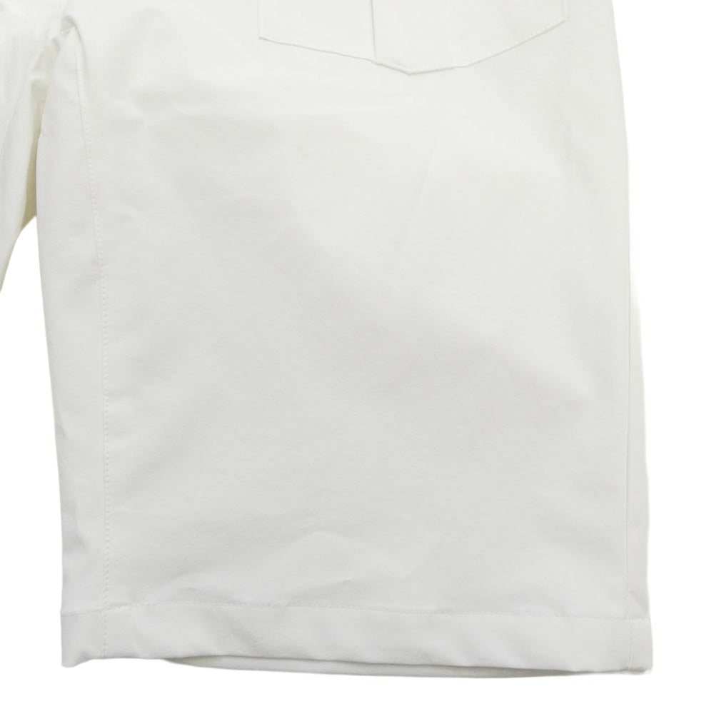 1piu1uguale3 ウノピュウノウグァーレトレ GRP133 POE456 GOLF ゴルフ FRONT POCKET SHORT PANTS フロントポケット ショートパンツ ハーフパンツ ホワイト系 XL Ⅵ【中古】