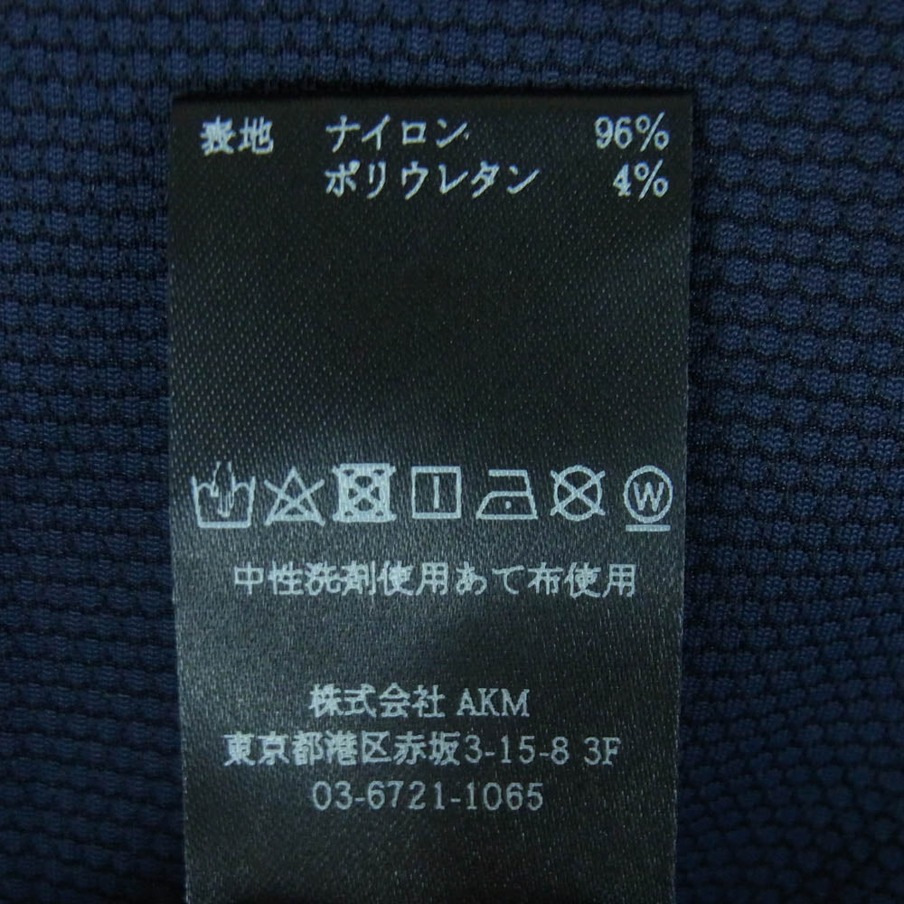 1piu1uguale3 ウノピュウノウグァーレトレ GRT212 NYU096 GOLF S/S POLO CRAZY BACK LOGO クレイジー バックロゴ 半袖 ポロシャツ ダークネイビー系 VI 6【中古】
