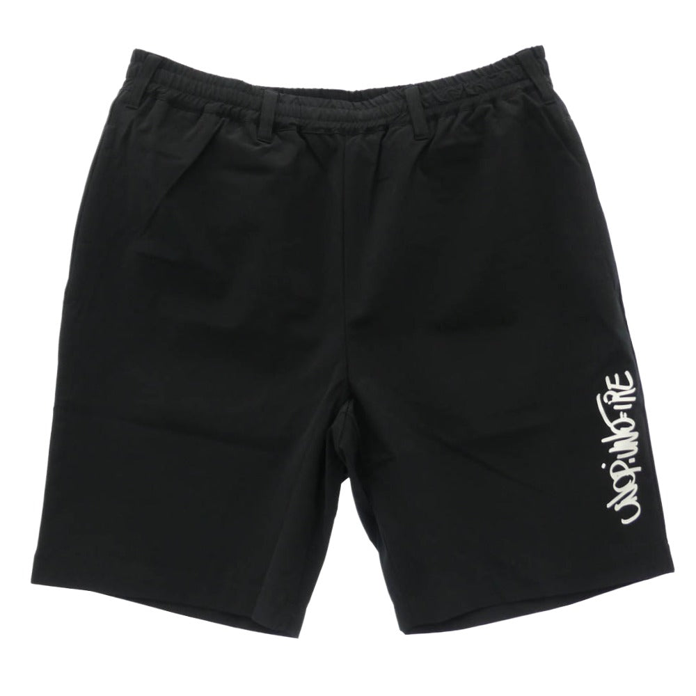1piu1uguale3 ウノピュウノウグァーレトレ GRP172 NYU113 ゴルフ メッシュ ショーツ ショート パンツ ハーフパンツ ブラック系 3【中古】