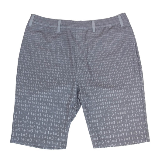 1piu1uguale3 ウノピュウノウグァーレトレ GRP132 POE455 GOLF PRODUCE BY PANZETTA GIROLAMO SHORT PANTS ショートパンツ ショーツ ハーフパンツ グレー系 VI【中古】