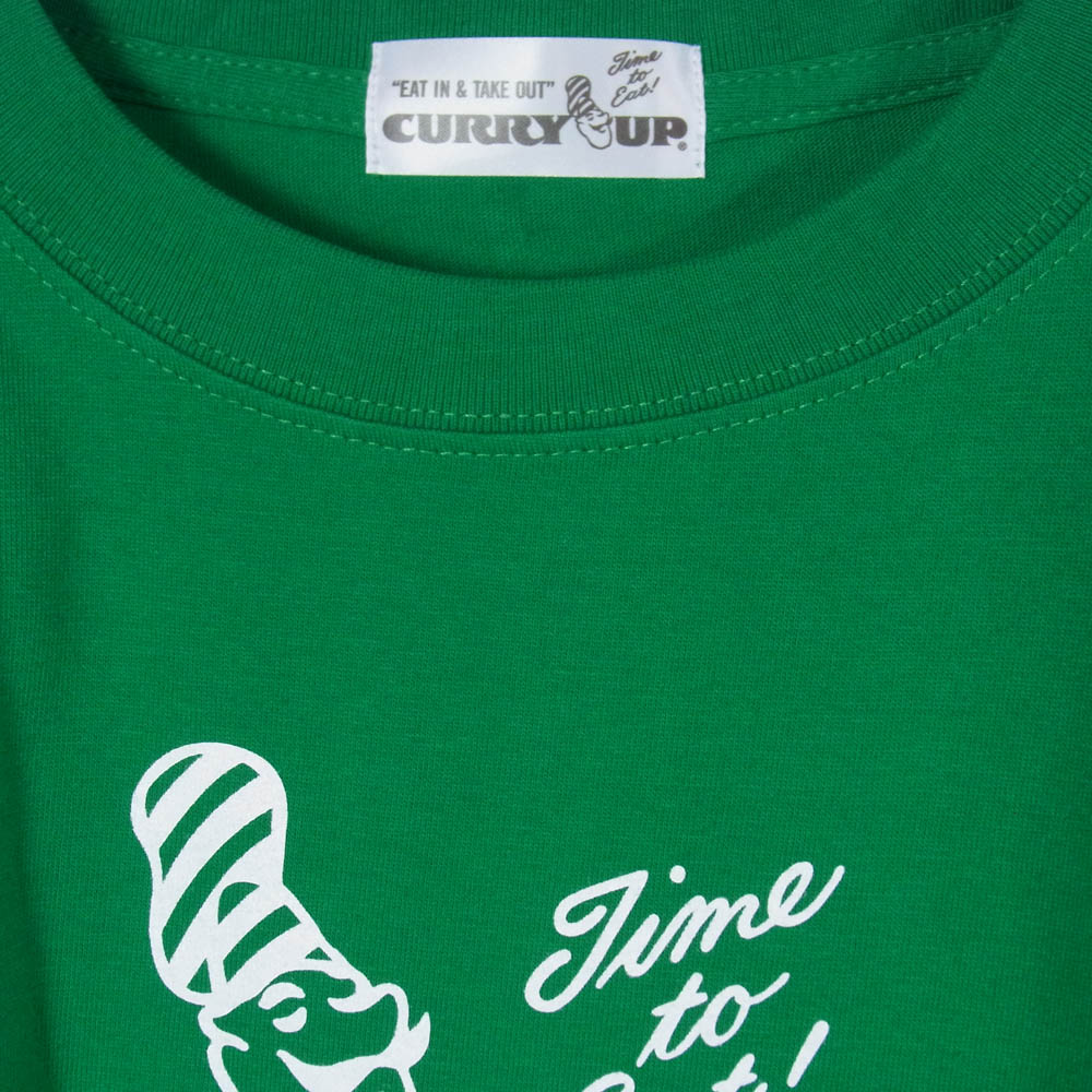 カリーアップ COLOR T-SHIRT カラー 半袖 Tシャツ グリーン系 XL【美品】【中古】