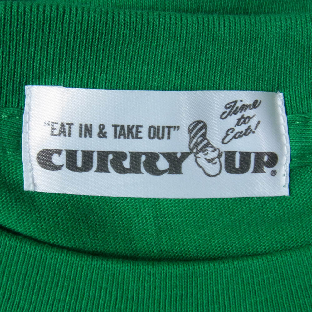 カリーアップ COLOR T-SHIRT カラー 半袖 Tシャツ グリーン系 XL【美品】【中古】
