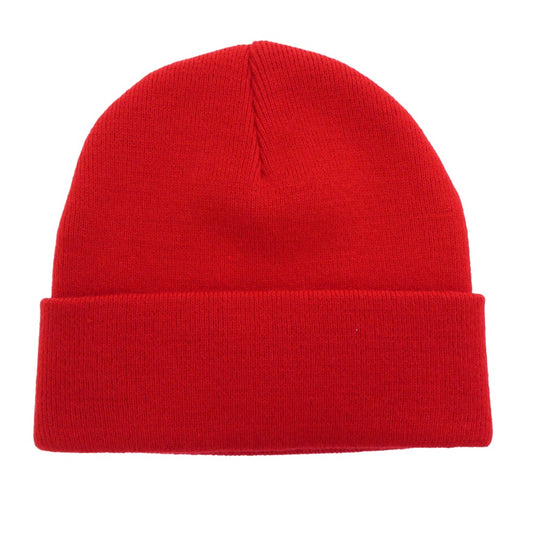 Supreme シュプリーム 18AW Classic Script Beanie LOGO クラシック スクリプト ビーニー レッド系【中古】