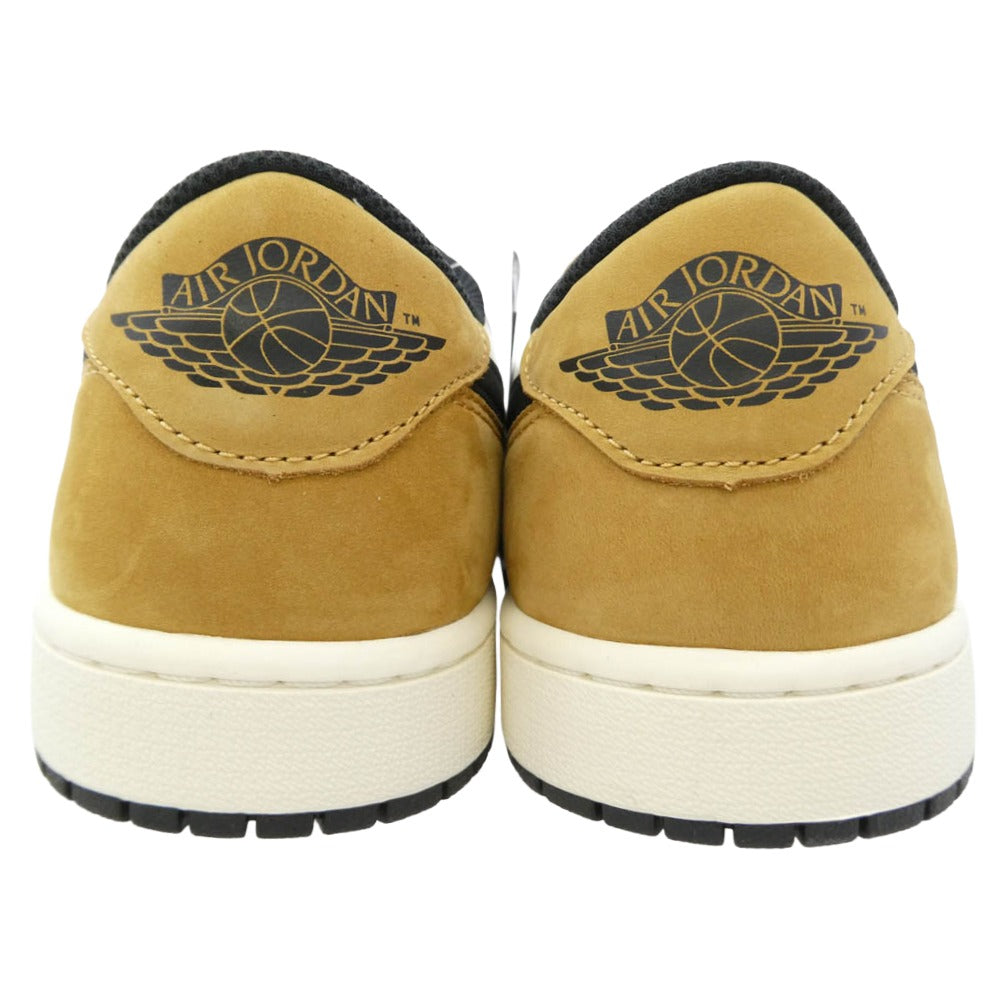 NIKE AIR JORDAN ナイキ ジョーダン 25SS CZ0790-107 AIR JORDAN 1 RETRO LOW OG ROOKIE OF THE YEAR SAIL/BLACK-GOLDEN HARVEST ナイキ エアジョーダン1 ロー OG ルーキー オブ ザ イヤー/セイル アンド ゴールデン ハーベスト ホワイト系 ブラウン系 28cm【極上美品】【中古】