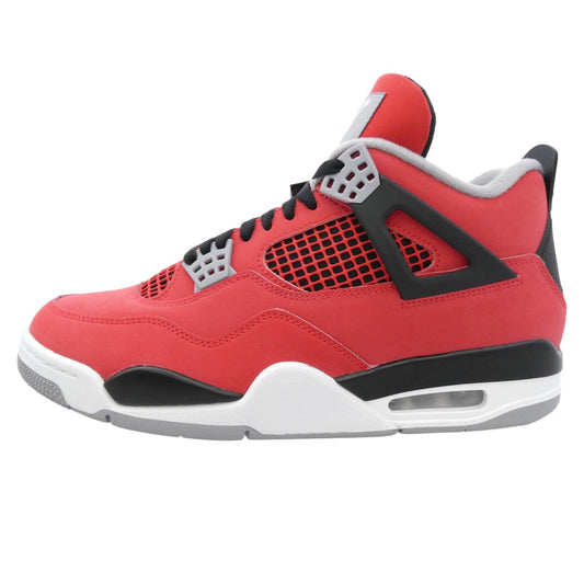 NIKE AIR JORDAN ナイキ ジョーダン 26SS FQ8138 600 Nike Air Jordan 4 Retro “Toro Bravo” レトロ トロブラボー スニーカー レッド系 28cm【新古品】【未使用】【中古】