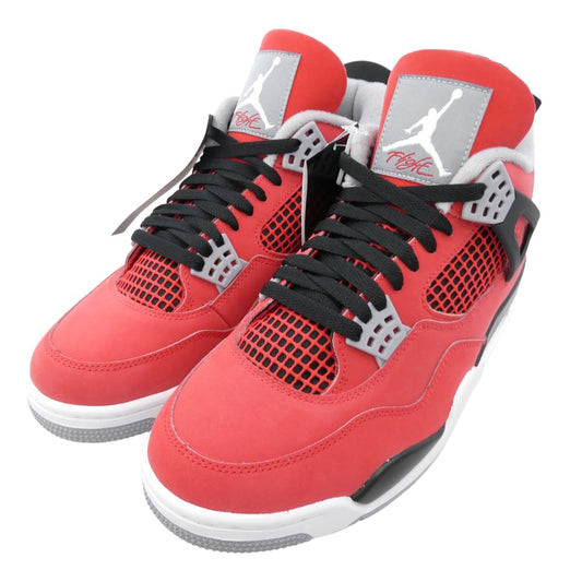 NIKE AIR JORDAN ナイキ ジョーダン 26SS FQ8138 600 Nike Air Jordan 4 Retro “Toro Bravo” レトロ トロブラボー スニーカー レッド系 28cm【新古品】【未使用】【中古】