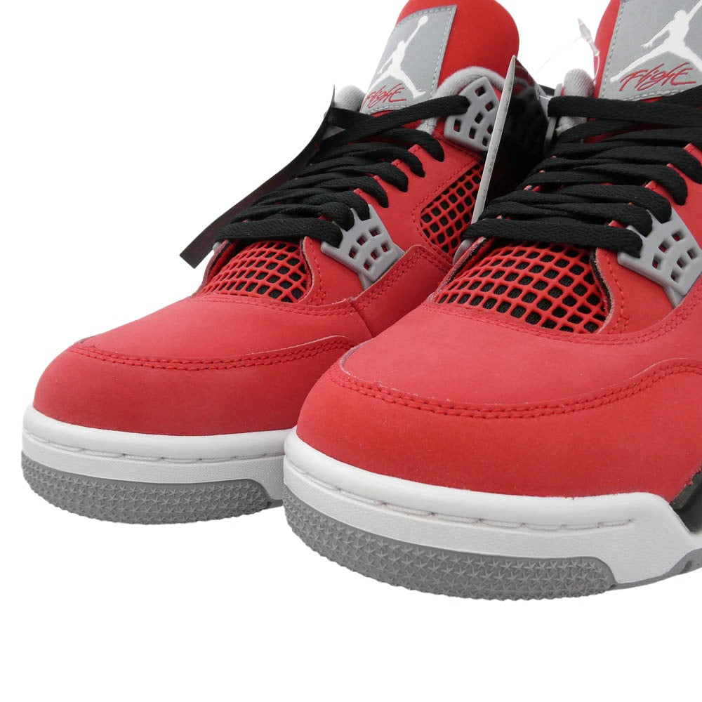 NIKE AIR JORDAN ナイキ ジョーダン 26SS FQ8138 600 Nike Air Jordan 4 Retro “Toro Bravo” レトロ トロブラボー スニーカー レッド系 28cm【新古品】【未使用】【中古】